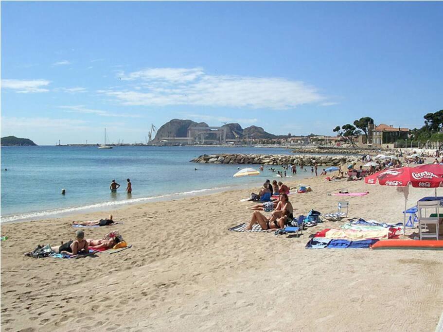 Blue Summer Vibes Apartment For 4P, Ac, Balcony, Parking, Beach At 50M, Spa Access -4 La Ciotat Esterno foto